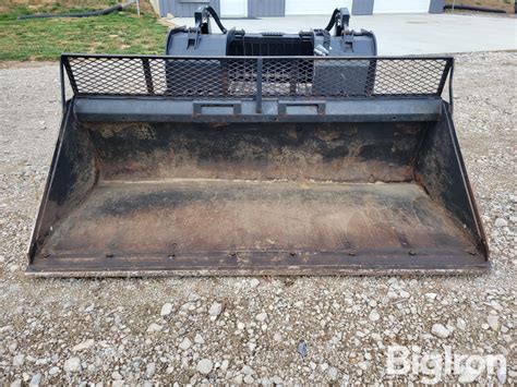 bobcat skid steer attachments release bucket|bobcat 74 heavy duty bucket.